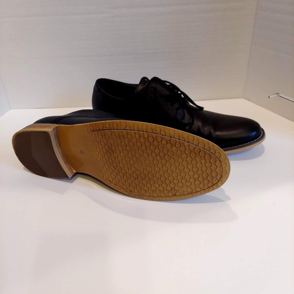 JF J. Ferrar Swartz men's Black Oxford Dress Shoes Size 13 - Picture 12 of 14